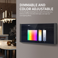 Nuevo Panel Táctil Inteligente para el Hogar con Pantalla de 12 Pulgadas, Zigbee Gateway 2024, con Función de Música de Fondo y Panel de Control de Escenas