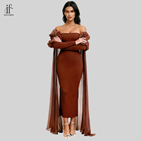 Robe longue moulante sexy sans bretelles et dos nu, élégante pour soirées et clubs
