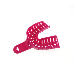 Plastic Impression Tray Dental Disposable IM002A Disposable Abs Plastic Dental Impression Tray