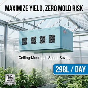 New Electric Professional Agricultural Planting Greenhouse Hydroponics Indoor Farm Climate Control Expert Air Dehumidifier
