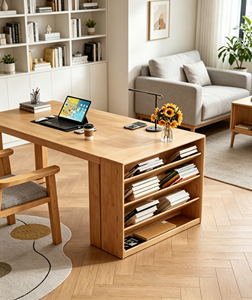 Modern Solid Wood Living Room <b>Cabinet</b> Scandinavian Style <b>Storage</b> Furniture with Multi-Purpose Design for <b>Bedroom</b> and Home Use - Product Image 6