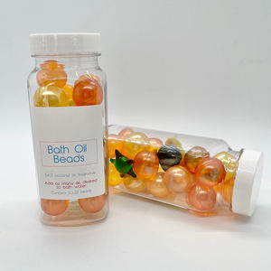 Perle di Olio da <span class=keywords><strong>Bagno</strong></span> Profumate e Idratanti OEM, Migliorano l'Invecchiamento della Pelle, per Cura del Corpo, Uso Domestico e Alberghiero, Confezione Personalizzata - Product Image 2