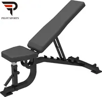 Palestra attrezzature per il fitness palestra commerciale panca regolabile/palestra sit up bench esercizio