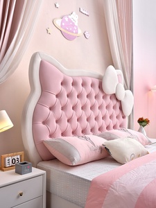 Luxury Bedroom Furniture Queen Matrimonial King Size <strong>Beds</strong> Frame Up-Holstered <strong>Kitty</strong> Single <strong>Bed</strong> <strong>Hello</strong> <strong>Kitty</strong> Kids <strong>Bed</strong> for Girl - Product Image 4
