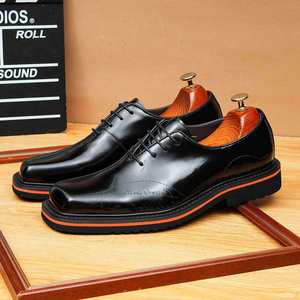 Zapatos de Vestir para Hombre de Alta Calidad, Estilo Casual Británico Extravagante, Oxfords de Moda, Nuevos Zapatos de Boda de Cuero Genuino para Hombre - Product Image 3
