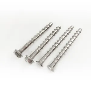 SS304/SS316+SS420 Screw-in Bolt Hex Head Concrete Anchor