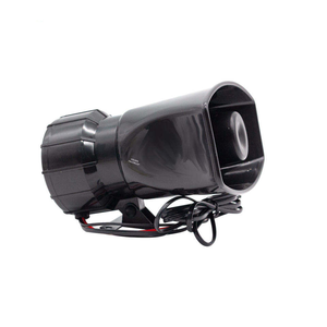 Accesorios Para Motos Klaxon de sirène 7 tons pour voiture et <span class=keywords><strong>moto</strong></span>, klaxon d'alarme, 12V avec fonction mégaphone - Product Image 4