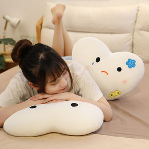 Cojín Decorativo Personalizado, Cojín de Peluche con Forma de Diente Sonriente <span class=keywords><strong>Triste</strong></span>, Juguetes de Peluche con Forma de Diente - Product Image 4