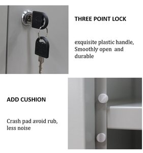 Nouvelles armoires blanches pour cabinet dentaire, armoire de classement en acier, armoire de rangement pour bureau - Product Image 4