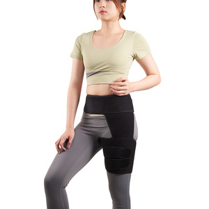HKJD <strong>Thigh</strong> <strong>Support</strong> and Hip Brace Compression Wrap for <strong>Thigh</strong> Pain Relief Groin Belt Neoprene Hip <strong>Thigh</strong> <strong>Support</strong> - Product Image 6