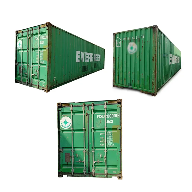 by sea container from china to USA Swwls 40 foot used container