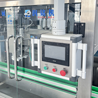 Machine de remplissage entièrement automatique pour liquides visqueux (huile et huile essentielle) Emballage en verre Capacité 200 ml Contrôlée par PLC