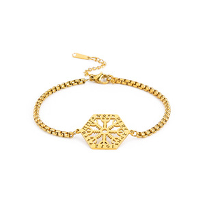 Nordic Vegvisir símbolo rúnica brújula pulsera para hombres mujeres Acero inoxidable nórdico amuleto joyería pagana - Product Image 5