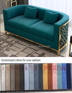 Luxe Moderne Woonkamer Sofa Set Stof Eetkamer Sofa Fauteuil Set Conjunto De <span class=keywords><strong>Sex</strong></span> Posities Sofa Meubelfabrikanten - Product Image 4