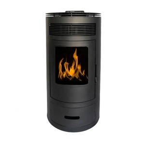 Petit poêle à granulés de bois de style moderne populaire autoportant grande zone de <span class=keywords><strong>chauffage</strong></span> - Product Image 4
