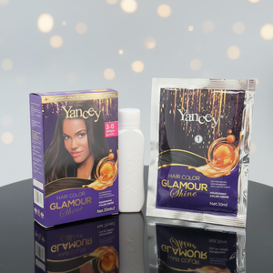 Kit de <span class=keywords><strong>coloration</strong></span> capillaire permanente à base de plantes Yancey - Formule crème de qualité supérieure, teinte noire 2-0 pour tous les types de <span class=keywords><strong>cheveux</strong></span> - Product Image 4