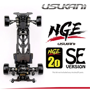 Kit de Chasis Usukani <span class=keywords><strong>NGE</strong></span> 2.0 SE RWD 1/10, Auto Eléctrico RC, Modelo a Escala, para Carreras de Derrape en Interiores, Juguete para Adultos y Niños - Product Image 2