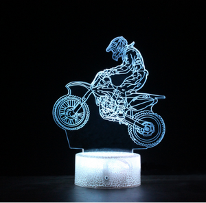 Película de superhéroes Casa decor led luz de la noche - Product Image 4