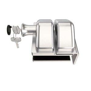 Loquet de porte en verre à prix abordable, serrure magnétique en acier inoxydable 2205 pour clôture de piscine en verre, balustrade et rampes - Product Image 2