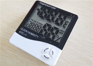 Nhiệt Kế Kỹ Thuật Số <span class=keywords><strong>HTC</strong></span>- <span class=keywords><strong>1</strong></span> Bán Chạy, Máy Đo Độ Ẩm, Nhiệt Độ, Có Báo Thức - Product Image 5