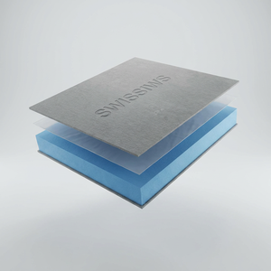 Panneau sandwich XPS ignifuge et écologique, panneau composite en fibres-ciment pour l'<span class=keywords><strong>isolation</strong></span> des maisons préfabriquées et des chambres froides - Product Image 5