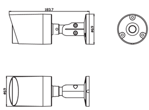 Caméra IP Bullet Extérieure Étanche 4MP 16CH NDAA Haute Qualité avec Microphone Interne, Liaison APP P2P, IA VCA, Caméra de Sécurité CCTV - Product Image 6