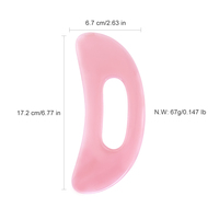 Outils de peau Résine Gua Sha Jade Roller pour sculpter le corps Outils de massothérapie pour hommes et femmes