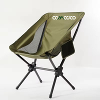 Chaises de plage pliantes de loisirs et de pêche, personnalisées, à ouverture rapide, en aluminium ultraléger de 1,6 kg, durables, confortables et portables pour l'extérieur