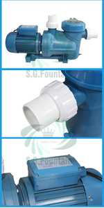 Pompe électrique standard haute pression Water Crown 1.0HP-3HP en alliage d'aluminium et acier inoxydable sur mesure pour piscines Spas - Product Image 4