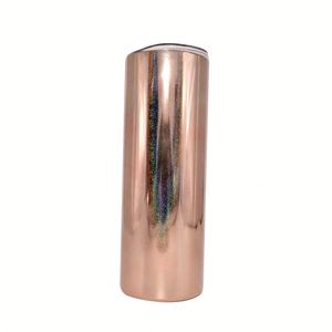 Vasos de Sublimación con Efecto Espejo Mágico, Vasos con Purpurina, Vasos de Acero Inoxidable para Sublimación, Estilo Americano, 20 oz, Caja Blanca - Product Image 5