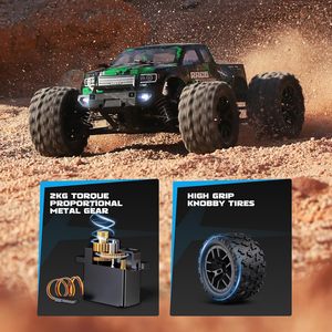 1/20 27Mhz haute vitesse radiocommande escalade cascadeur RC camion télécommande voiture 4x4 électrique RC hors route voiture pour les enfants - Product Image 2