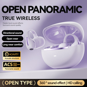 Auricolari TWS M136 Sport con Clip Elastica, Audio Surround Spaziale e Riduzione del Rumore ENC per Allenamento e Gaming - Product Image 3