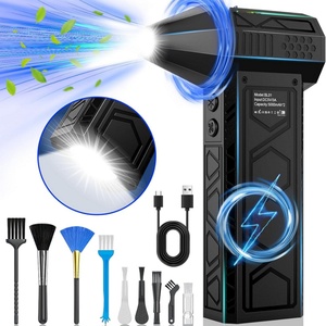 Soplador de Aire Eléctrico Recargable de 8000mAh, Ventilador de Cuatro Velocidades y 130000 RPM para Uso en Exteriores, Teclados de Computadora, Hoteles, Portátil de Alta Velocidad - Product Image 4