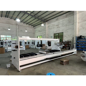 Machine de découpe automatique de rouleaux de papier jumbo de 1600 mm avec contrôleur PLC, vitesse de 120 m/min, machine de découpe de film PE et de ruban BOPP - Product Image 1