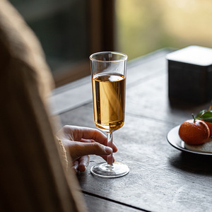 Chinese Style Heat Resistant Glass <b>Teacup</b> Stemmed Transparent Tasting Cup For Houkui Tea Home Use Aroma Cup - Product Image 2