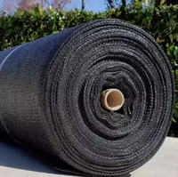 Filet de séchage noir en HDPE tissé pour céréales, maille respirante pour le séchage au soleil du riz, du blé et du maïs, rouleau de filet sécheur de grains
