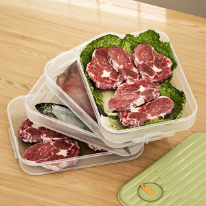 Nhiều lớp nhựa gia dụng cấp thực phẩm bảo quản hộp lưu trữ cho thịt đông lạnh hoành thánh bánh bao tiêm cho nhà bếp - Product Image 3