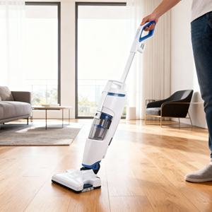 Moteur haute efficacité <span class=keywords><strong>1600W</strong></span> 2-en-1 nettoyeur de tapis sec et humide vadrouille à vapeur verticale nettoyage en profondeur pour les ménages Source d'alimentation électrique - Product Image 1