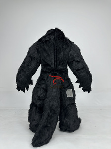 Costume da Mascotte Lupo Peloso Resiliente per Uomini Adulti, Facile da Indossare, Costume Cosplay da Lupo Gonfiabile 2m 2.6m - Product Image 3