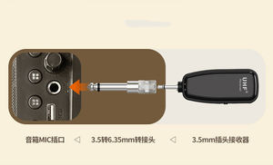 Venta caliente buena calidad OEM saxofón micrófono transmisor inalámbrico y receptor para <span class=keywords><strong>trompeta</strong></span> - Product Image 6