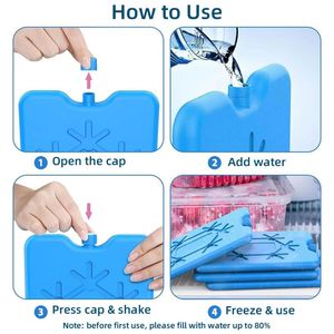 Wholesale Reliable 200ml Reusable Ice Brick for Lunch Bags/<b>Boxes</b>, Cooler Backpack, <b>Camping</b> Ice Blocks - Product Image 6