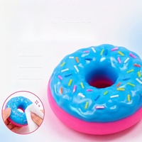 Jouet anti-stress rebondissant en forme de donut à la maltose, type de décompression