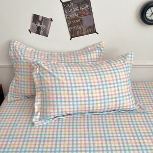 Parure de <span class=keywords><strong>lit</strong></span> et housse de <span class=keywords><strong>couette</strong></span> en coton lavé de luxe simple, haute densité, haute résistance, taille Queen et King - Product Image 2