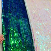 Tissu satiné brodé coloré de 5 mm (100 % polyester) pour costumes de scène, fond mural, broderie, célébrités d'Internet, filles