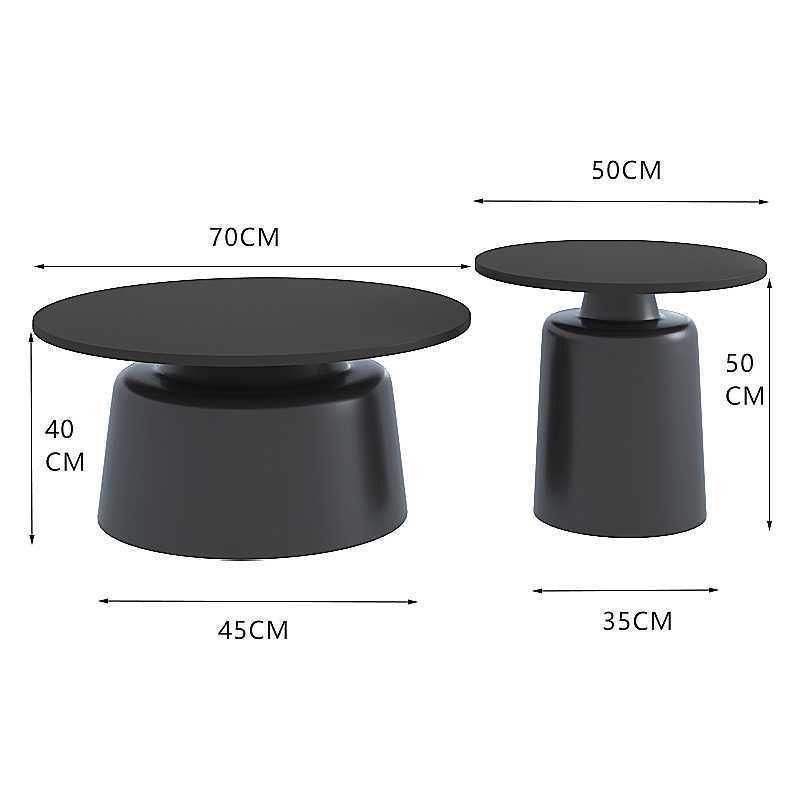 Noir mat (grand cadran noir - petit cadran noir)