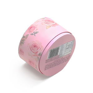 Bougie de cosmétiques pour thé, café, chocolat, pâtisserie, bonbons, récipient en carton cylindrique, boîte ronde en papier, tube en papier - Product Image 4