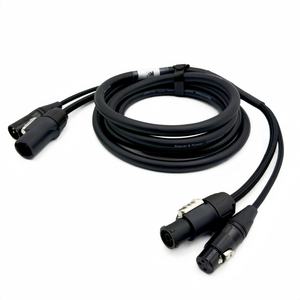 Câble hybride d'alimentation XLR 3P 4P <span class=keywords><strong>5P</strong></span>, contrôle de la lumière, Powercon True1, <span class=keywords><strong>DMX</strong></span>/signaux/microphone, câble combiné - Product Image 6