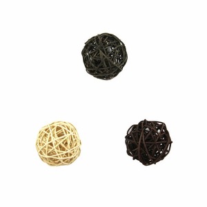 Balles à mâcher naturelles et écologiques Jouet d'activité écologique pour petits animaux de compagnie comme les lapins Hamsters Chinchillas - Product Image 1
