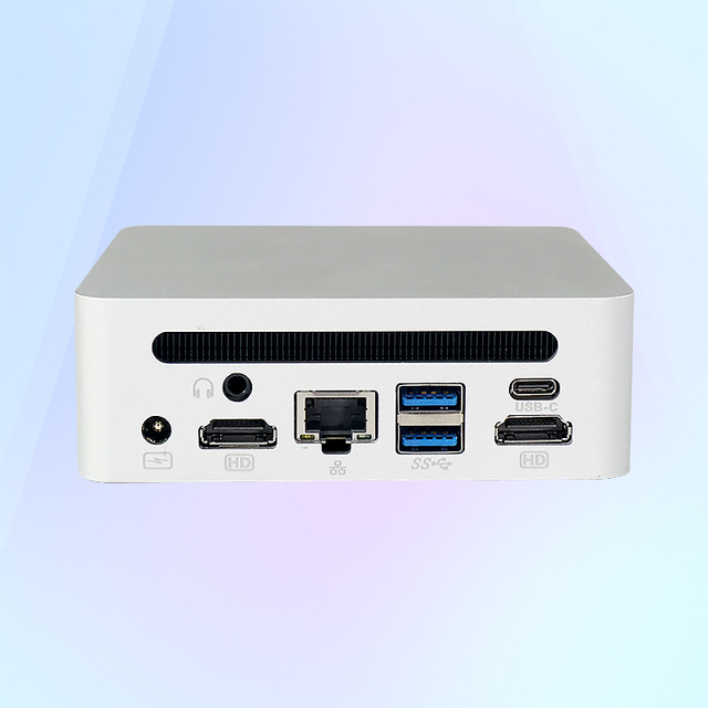 New Gamer 5 Core R5 5600H Processor Cpu 2 Ddr4 2 Nvme 16Gb Gaming Win10 Computer Barebone Wifi6 Bt5.2 Amd Mini Pc