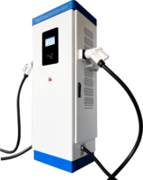 Estación de Carga para Vehículos Eléctricos Jinghu para Exteriores, 80kW, Conector CCS2, Montaje en Suelo, Plataforma OCPP Lista para Usar, Resistente a la Intemperie IP54, TA-DC-DD 80-P